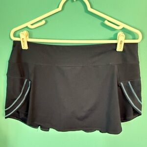 EUC Lucky in Live Women’s Blue Mini Skort Size Large